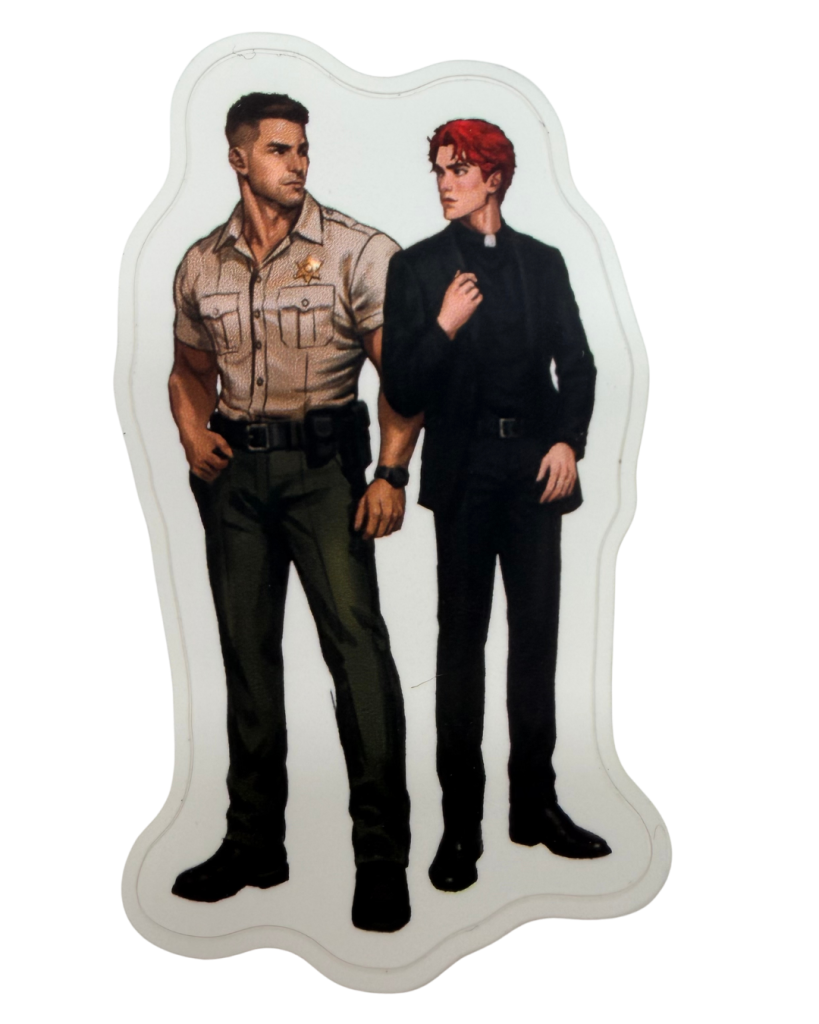 Craig and Parker character sticker
